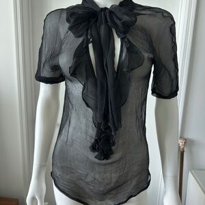 JUST CAVALLI 100% silk top